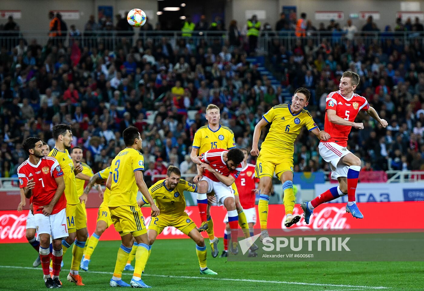 Russia Soccer Euro 2020 Qualifier Russia - Kazakhstan