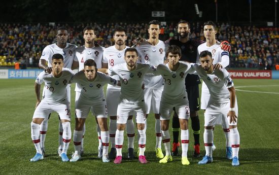 Lithuania Soccer Euro 2020 Qualifier Lithuania - Portugal