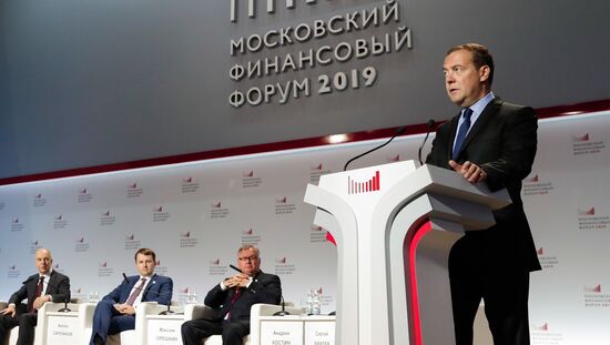 Russia Moscow Financial Forum