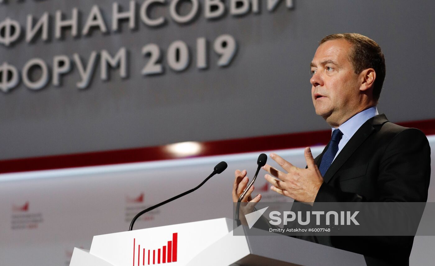 Russia Moscow Financial Forum