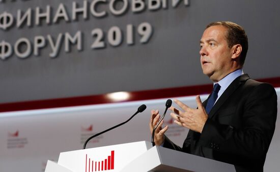 Russia Moscow Financial Forum