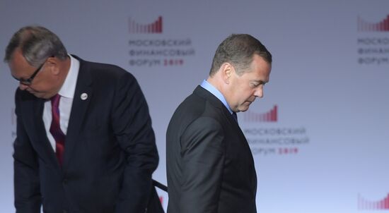 Russia Moscow Financial Forum