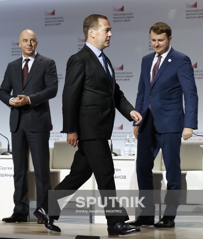 Russia Moscow Financial Forum