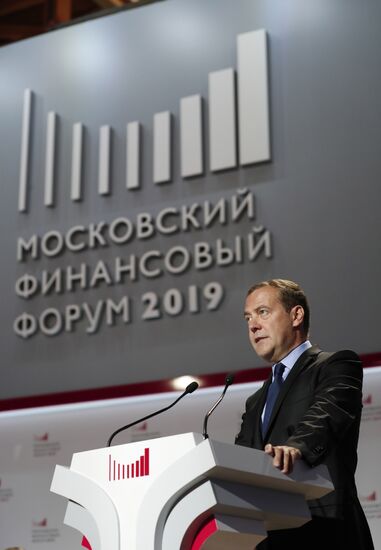 Russia Moscow Financial Forum