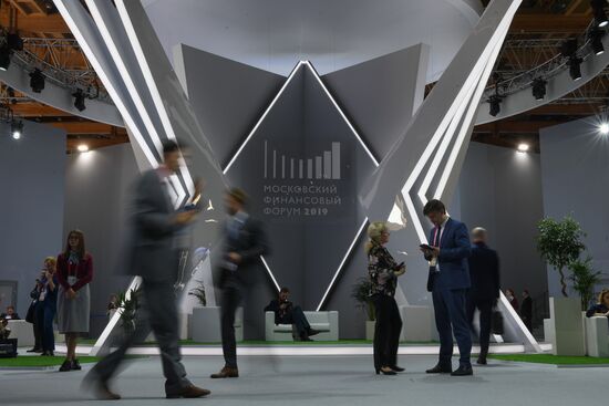 Russia Moscow Financial Forum