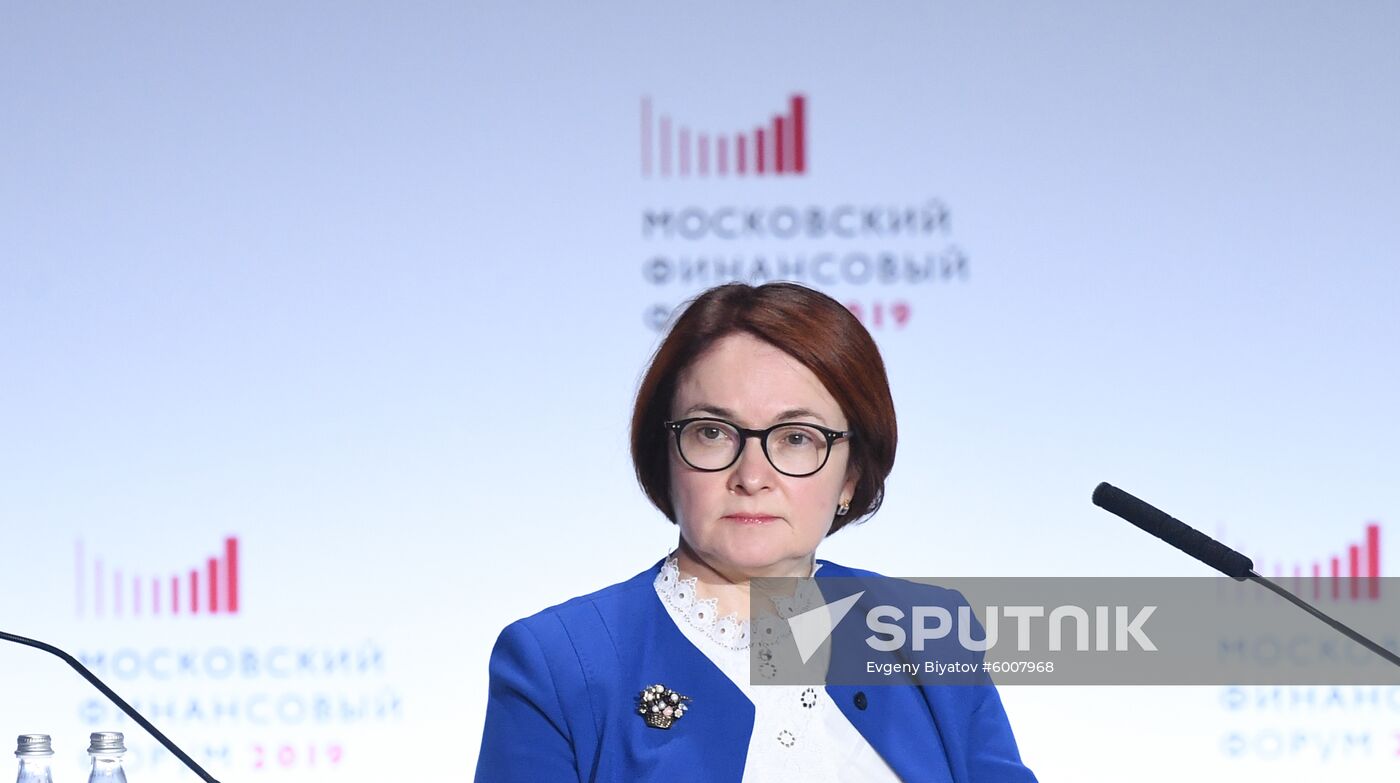 Russia Moscow Financial Forum