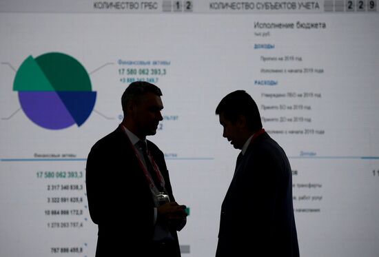 Russia Moscow Financial Forum