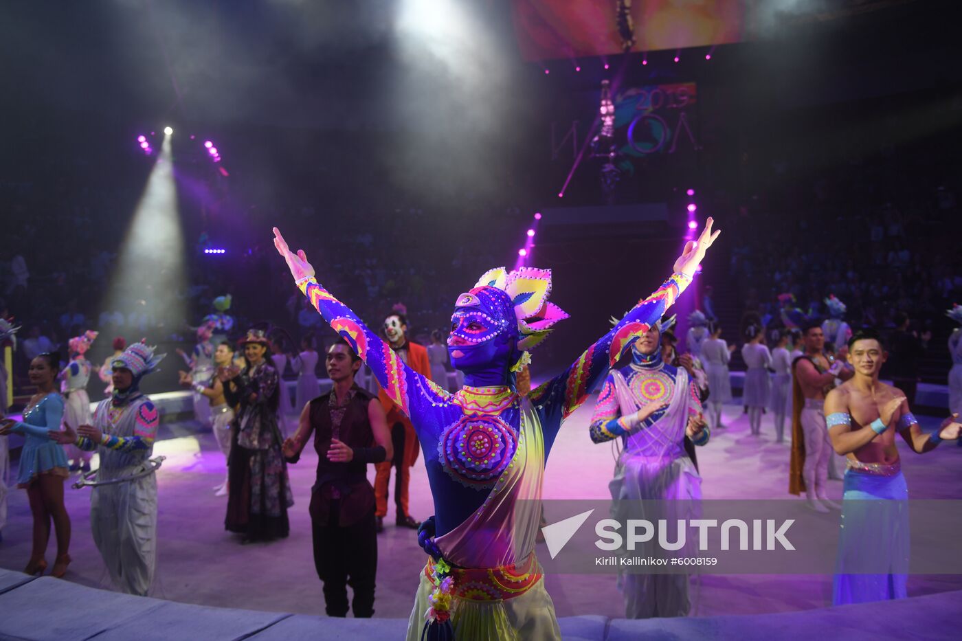 Russia World Circus Festival Opening