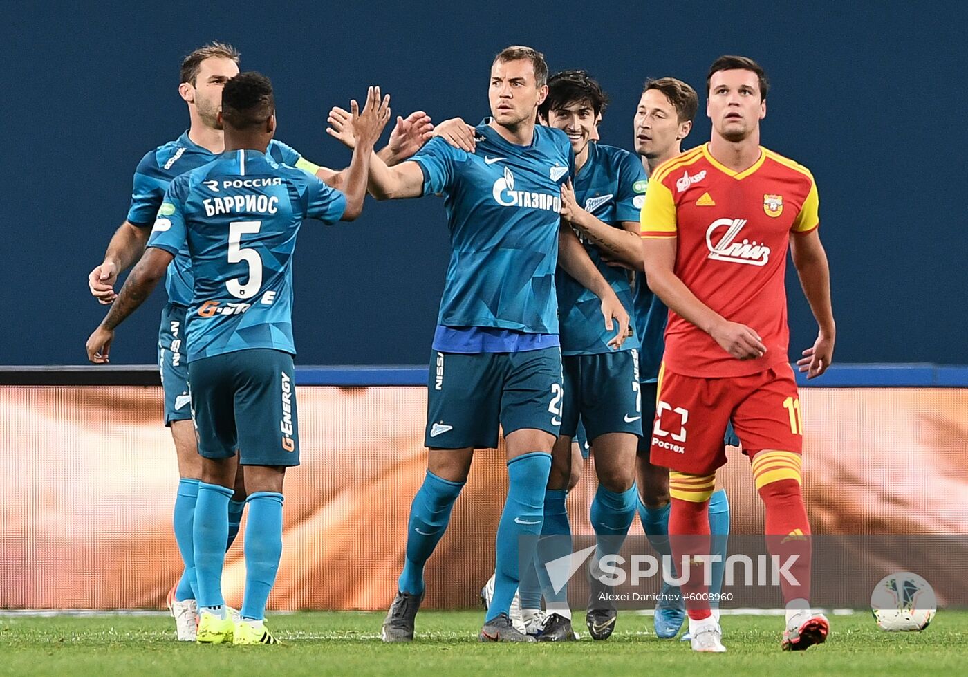 Russia Soccer Premier-League Zenit - Arsenal