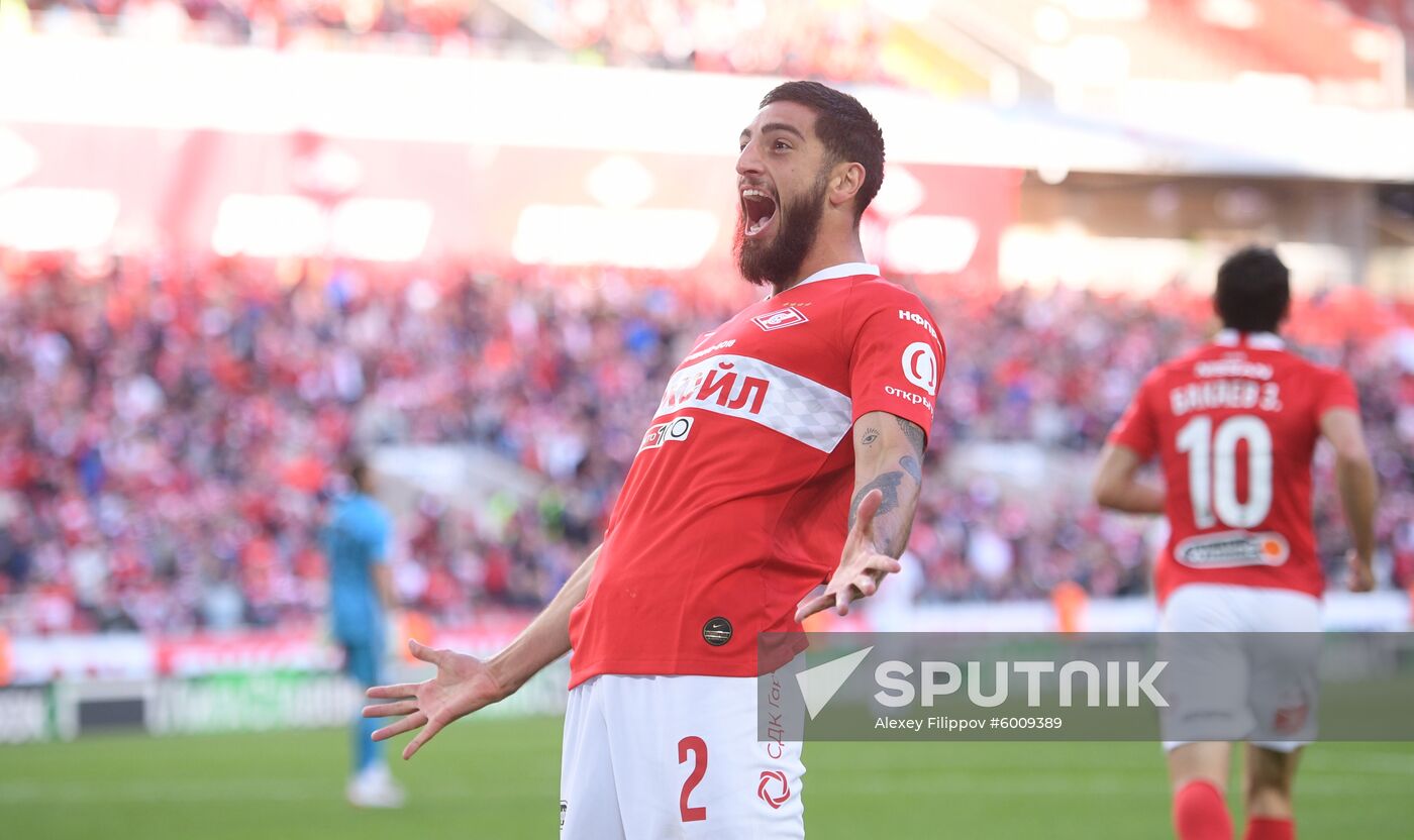 Russia Soccer Premier-League Spartak - Ural