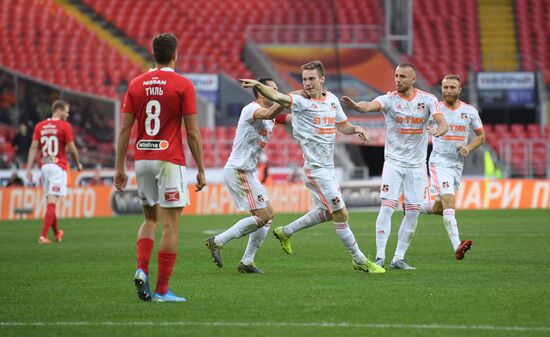 Russia Soccer Premier-League Spartak - Ural