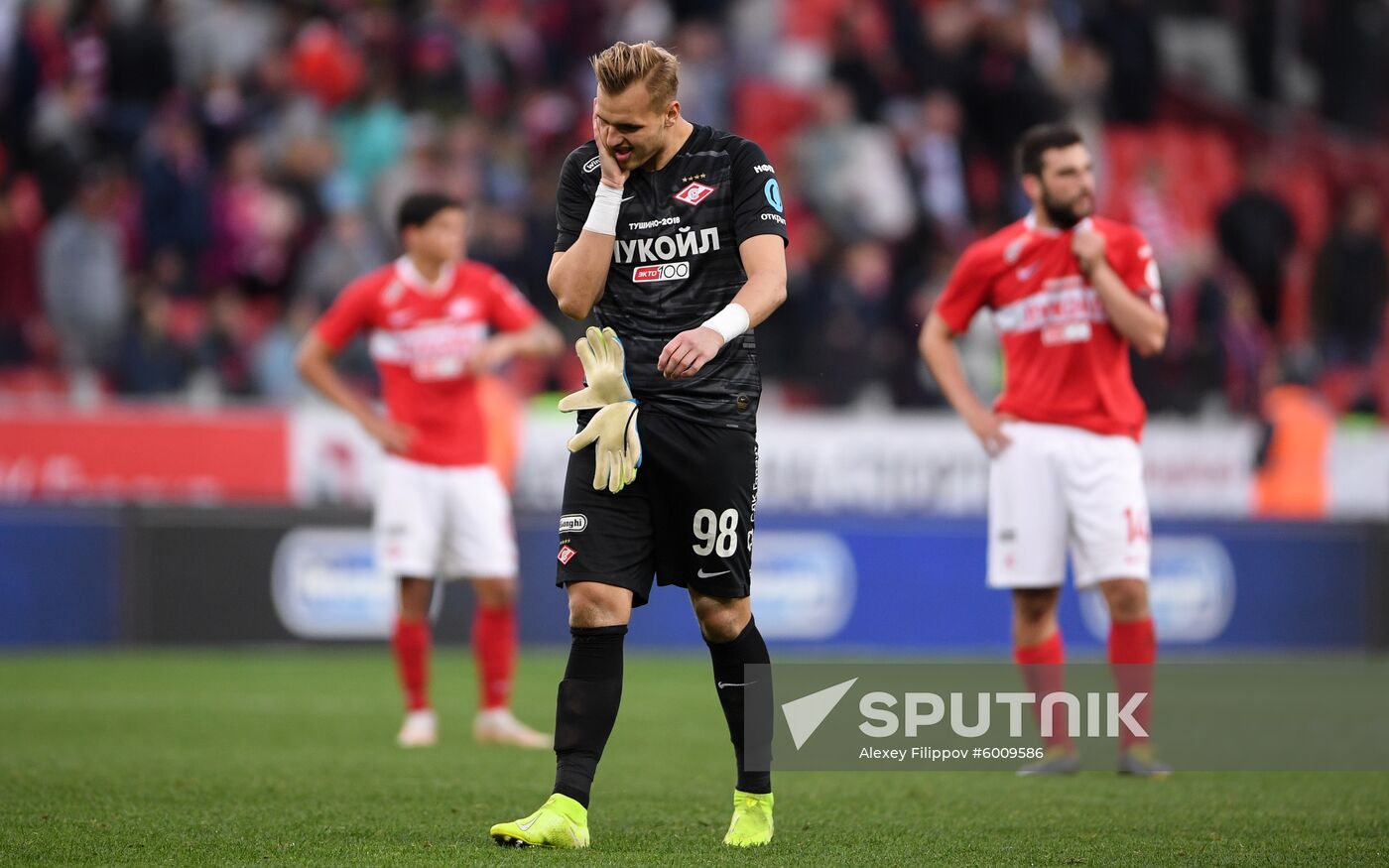 Russia Soccer Premier-League Spartak - Ural