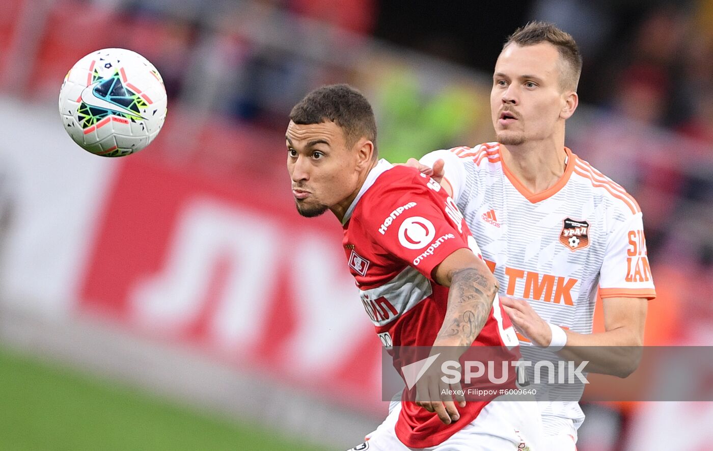 Russia Soccer Premier-League Spartak - Ural