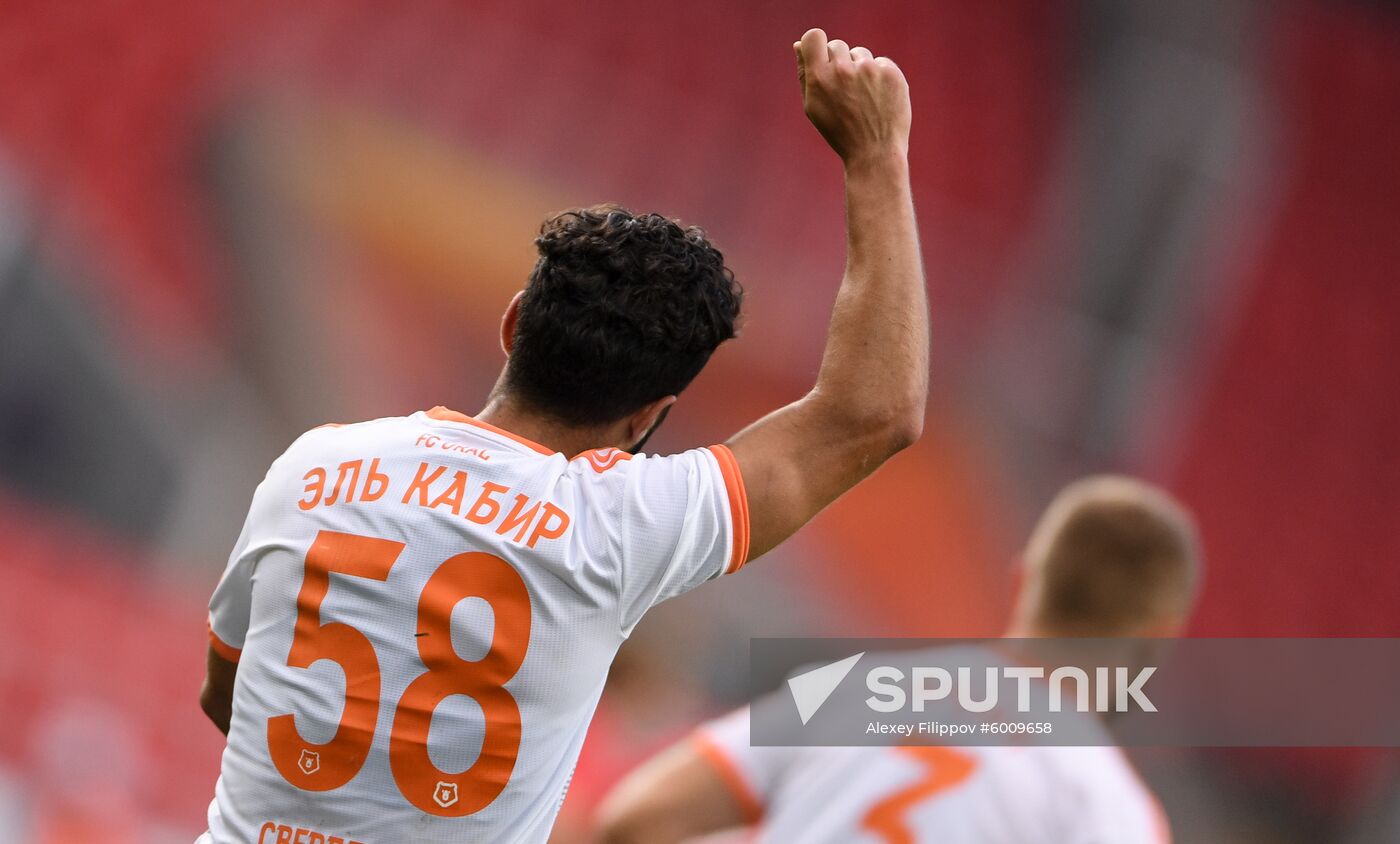 Russia Soccer Premier-League Spartak - Ural