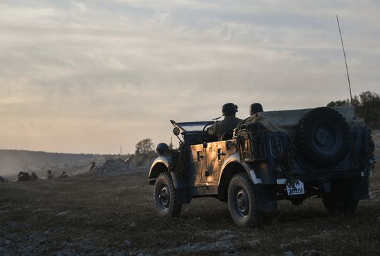 Russia Crimea Military Historical Festival