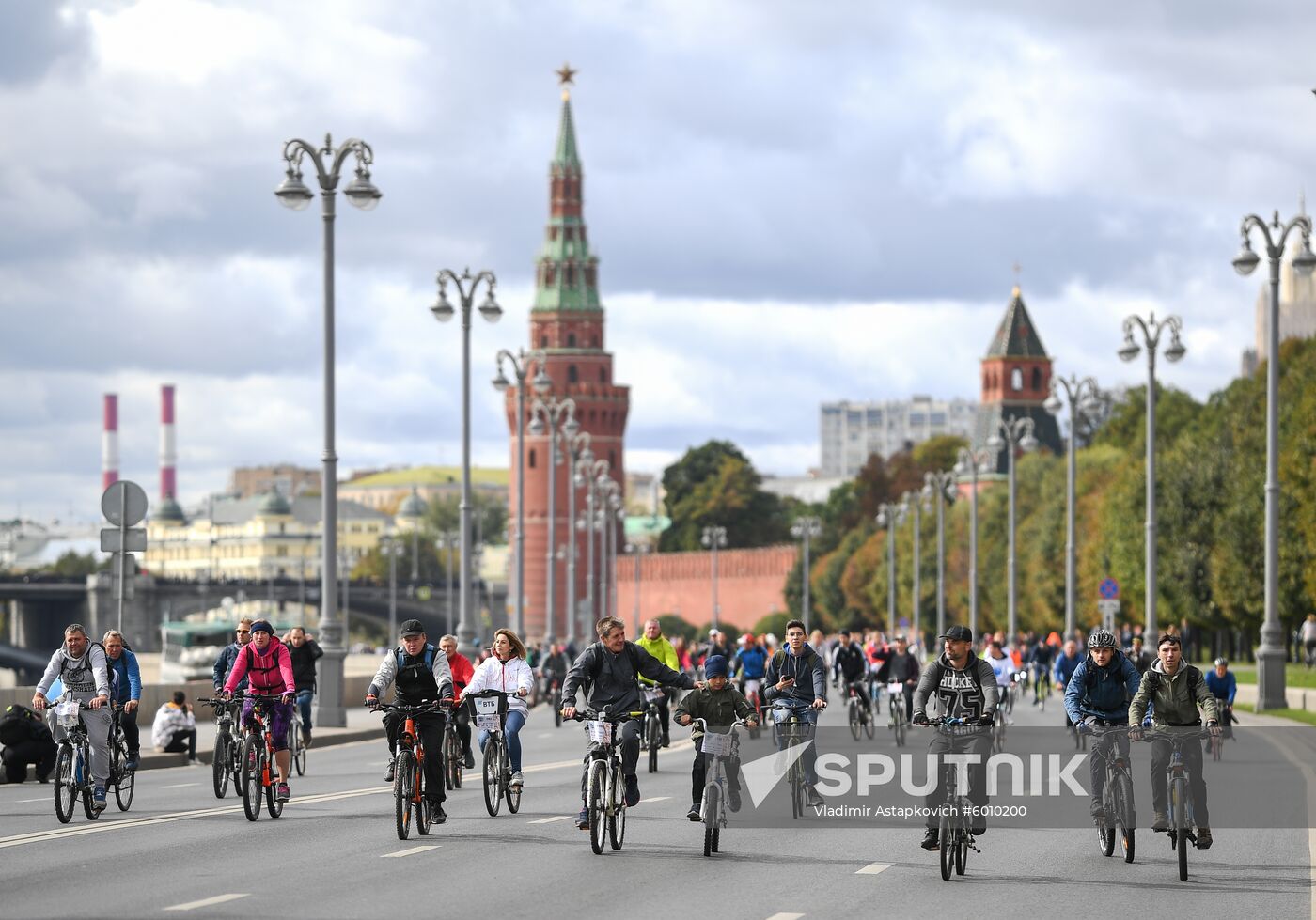 Russia Autumn Bicycle Festival