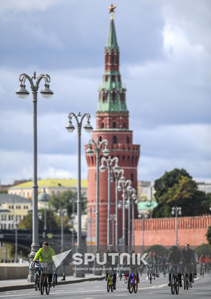 Russia Autumn Bicycle Festival