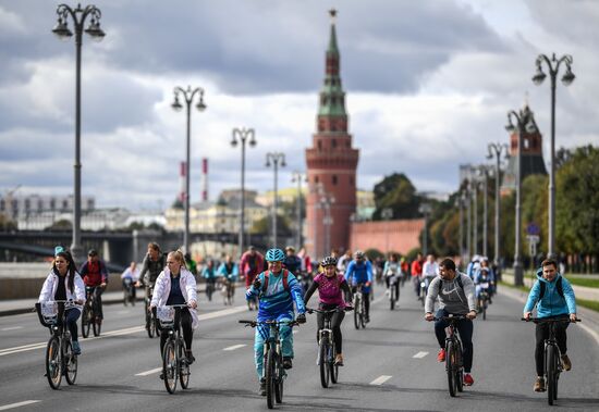 Russia Autumn Bicycle Festival