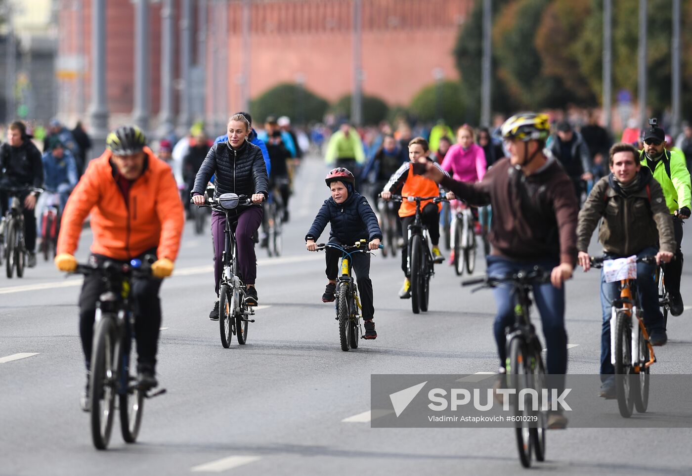 Russia Autumn Bicycle Festival