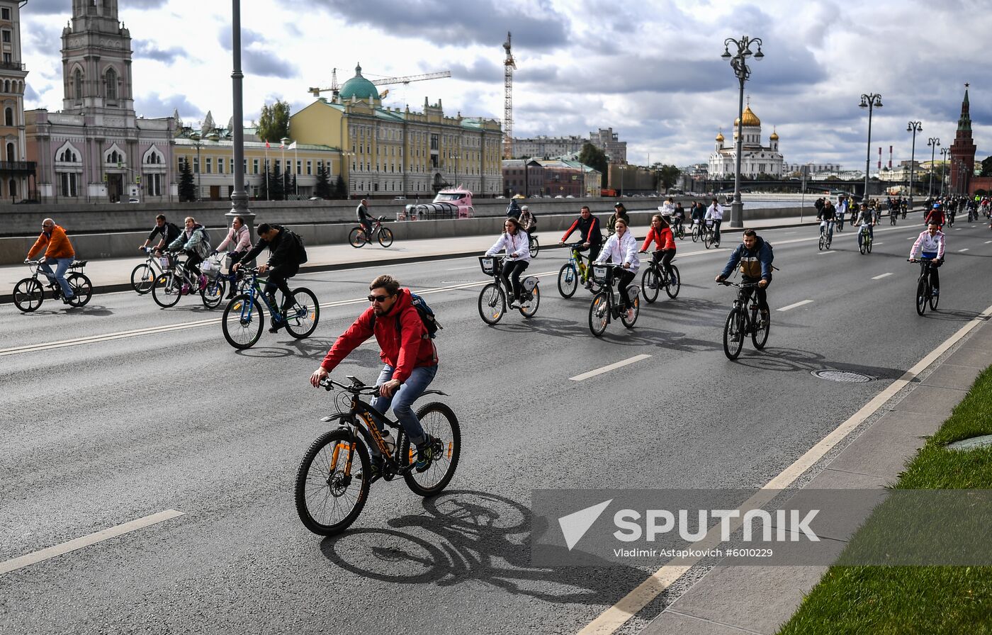 Russia Autumn Bicycle Festival