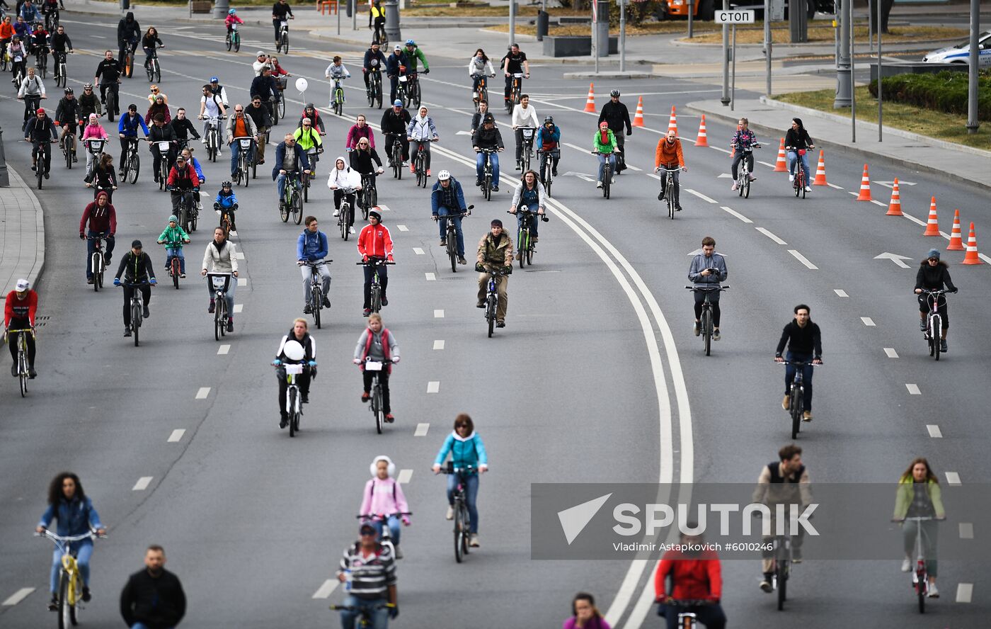 Russia Autumn Bicycle Festival