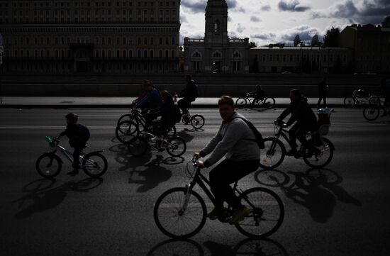 Russia Autumn Bicycle Festival