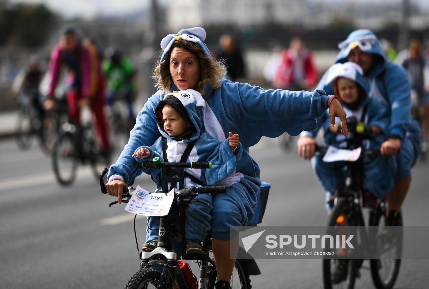 Russia Autumn Bicycle Festival