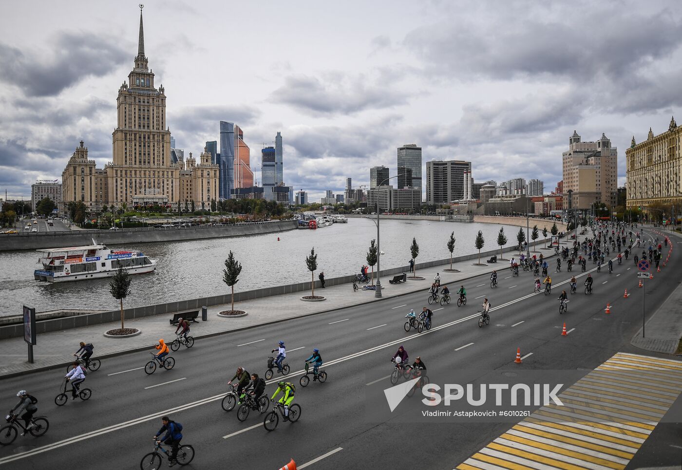 Russia Autumn Bicycle Festival