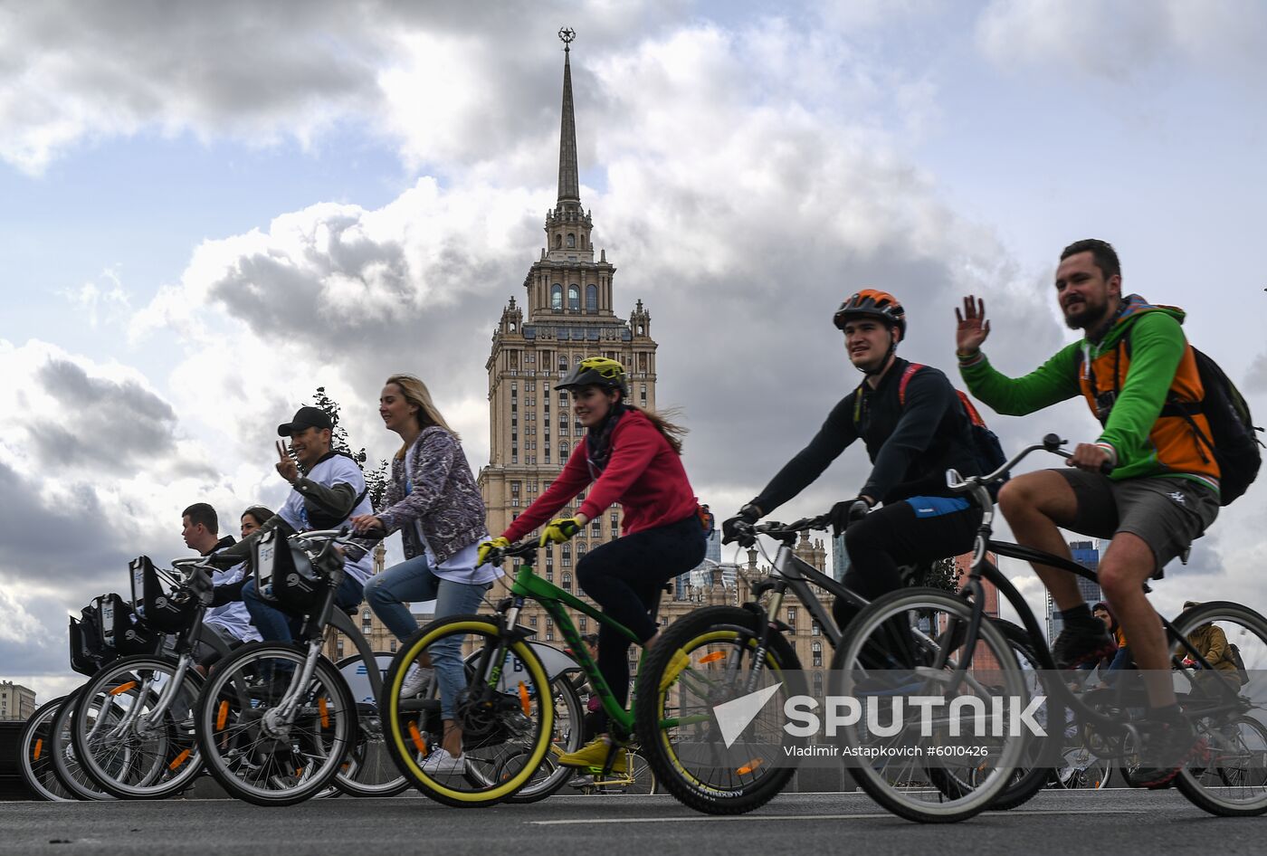 Russia Autumn Bicycle Festival