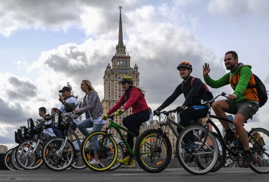 Russia Autumn Bicycle Festival