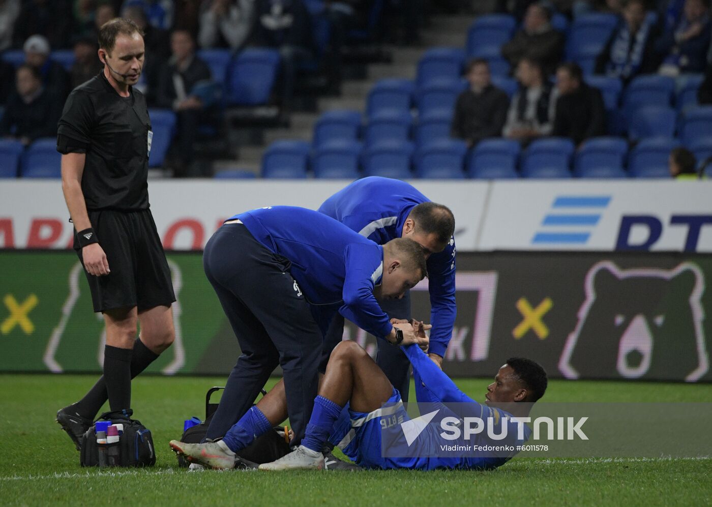 Russia Soccer Premier-League Dynamo - Ufa