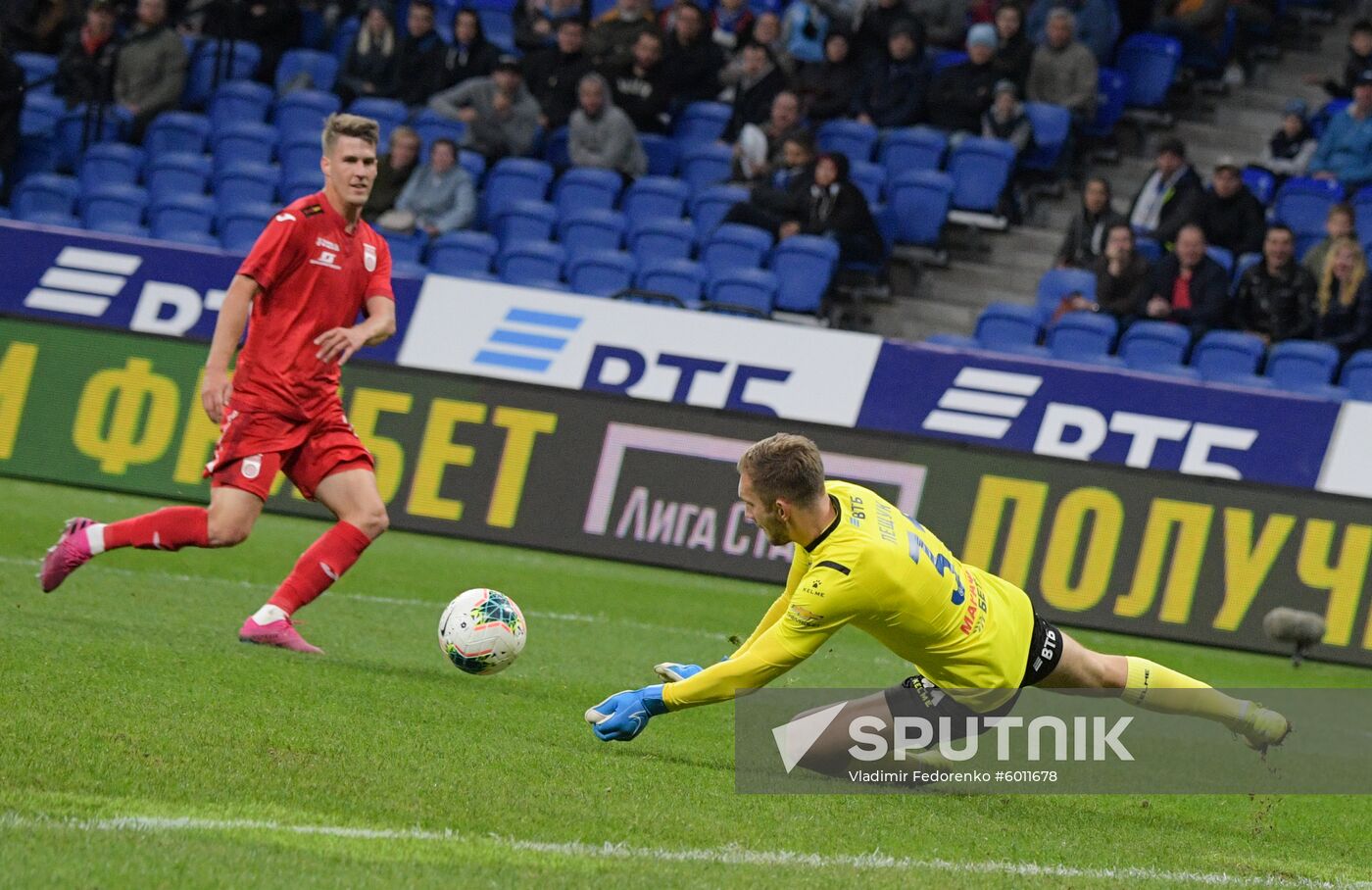 Russia Soccer Premier-League Dynamo - Ufa