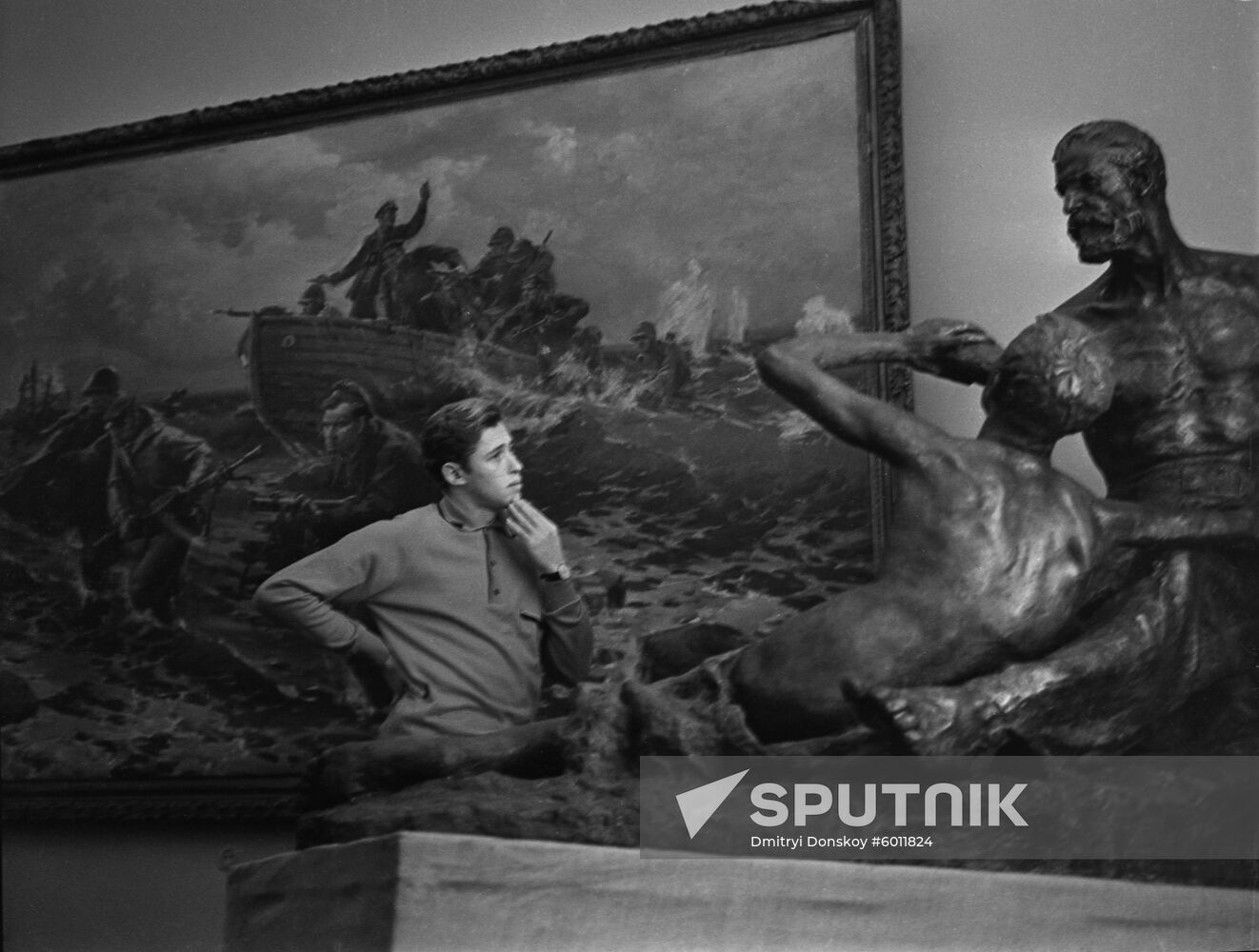 Soviet fencer Grigory Kriss