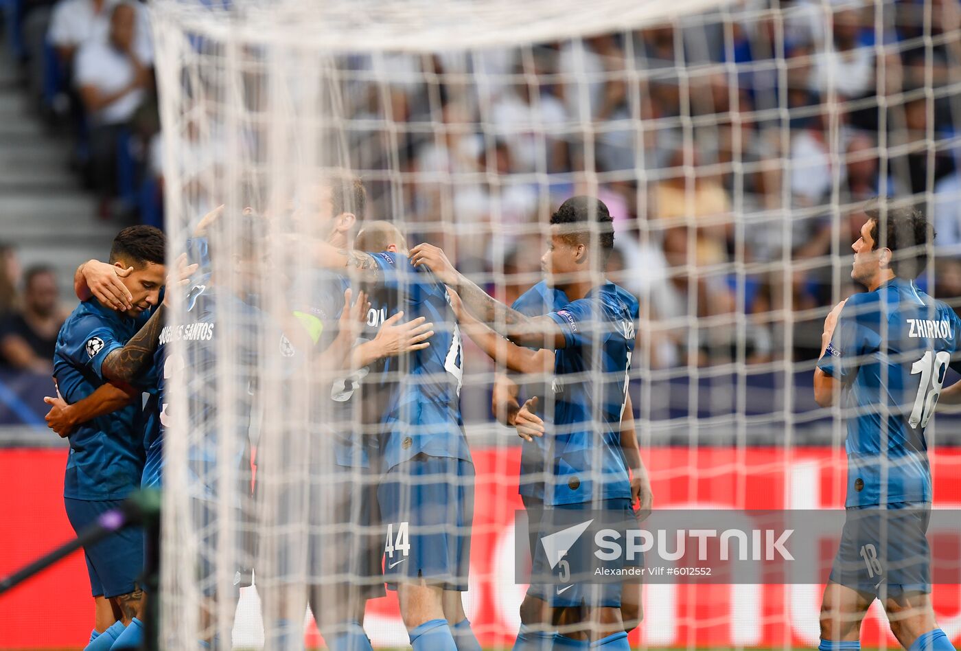 France Soccer Champions League Lyon - Zenit