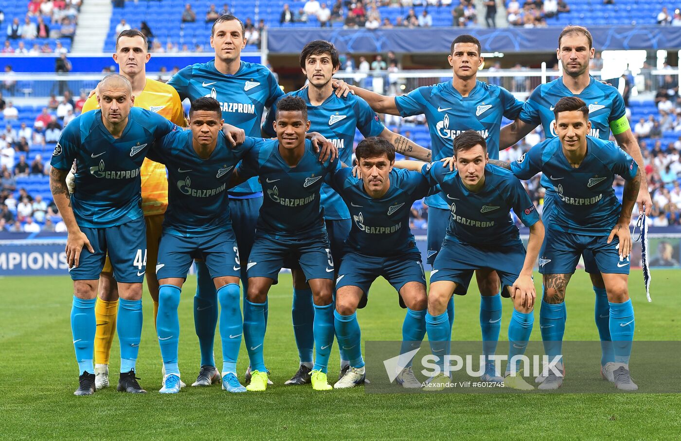 France Soccer Champions League Lyon - Zenit