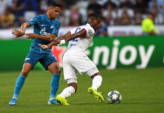 France Soccer Champions League Lyon - Zenit