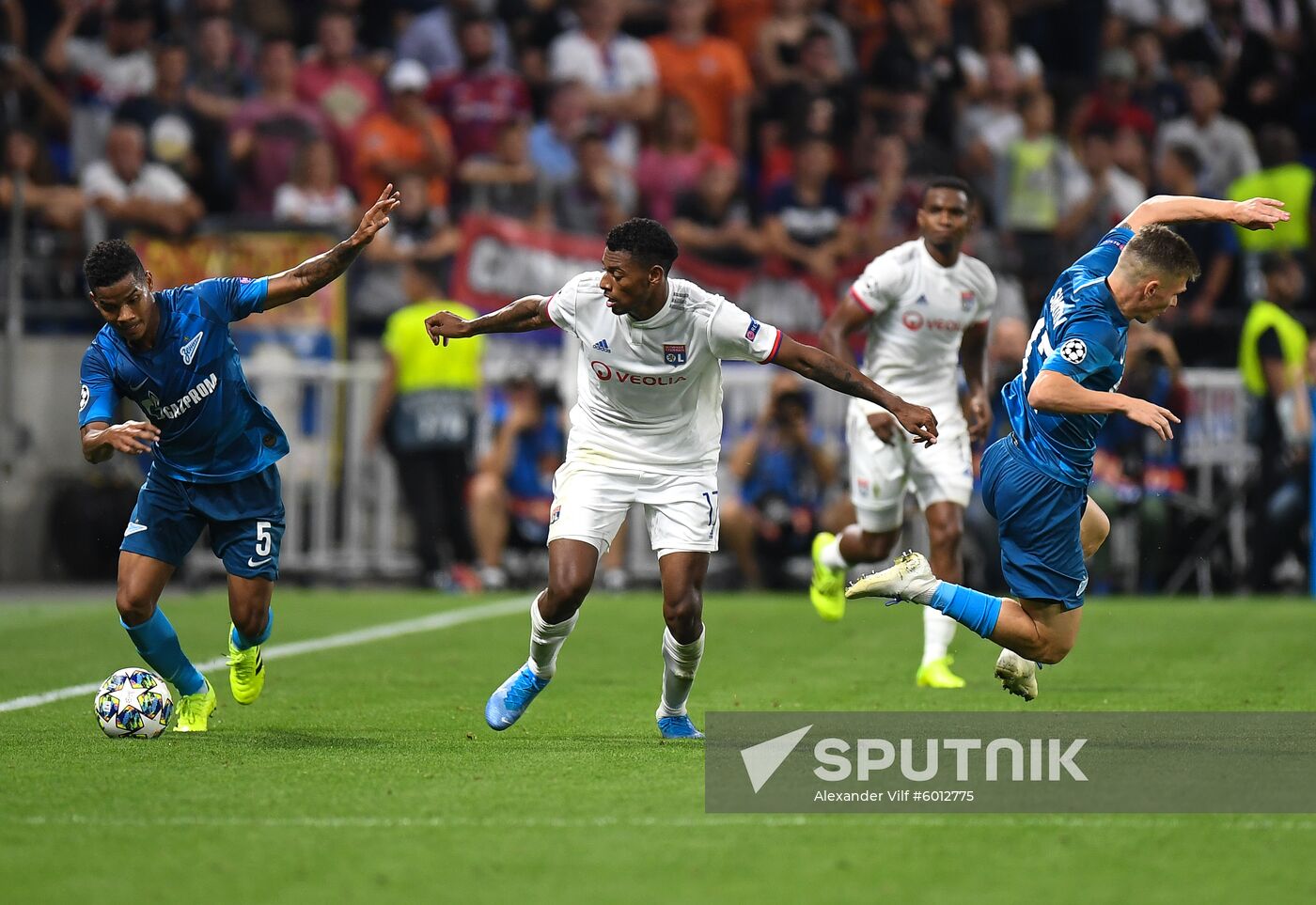 France Soccer Champions League Lyon - Zenit