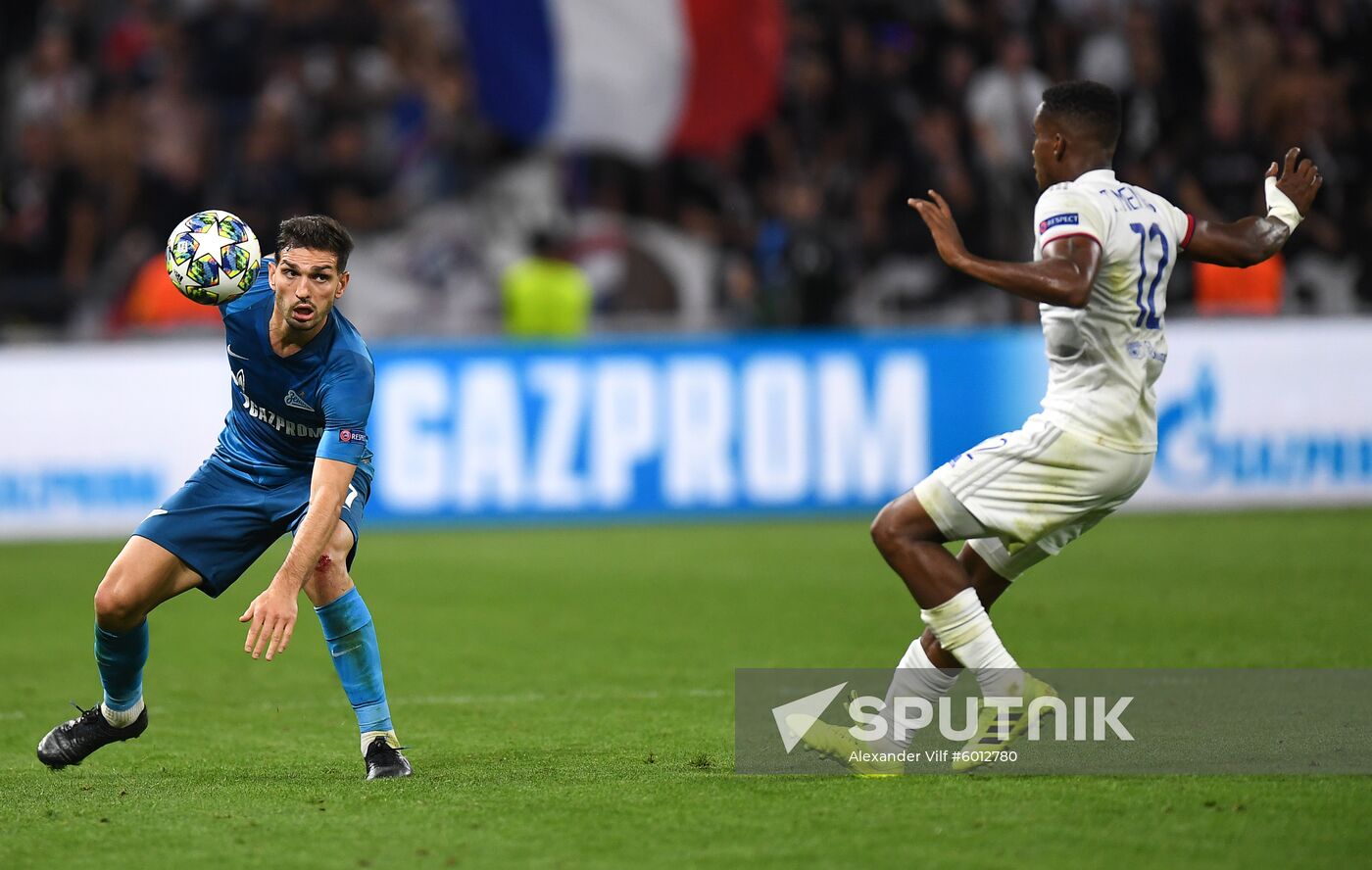 France Soccer Champions League Lyon - Zenit