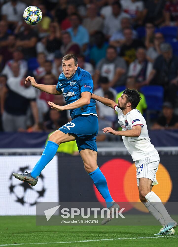 France Soccer Champions League Lyon - Zenit