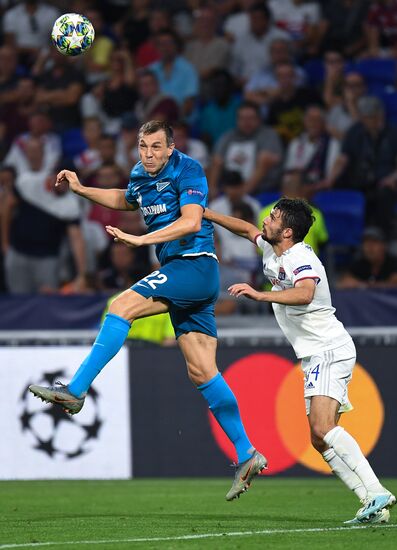 France Soccer Champions League Lyon - Zenit