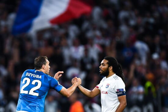 France Soccer Champions League Lyon - Zenit