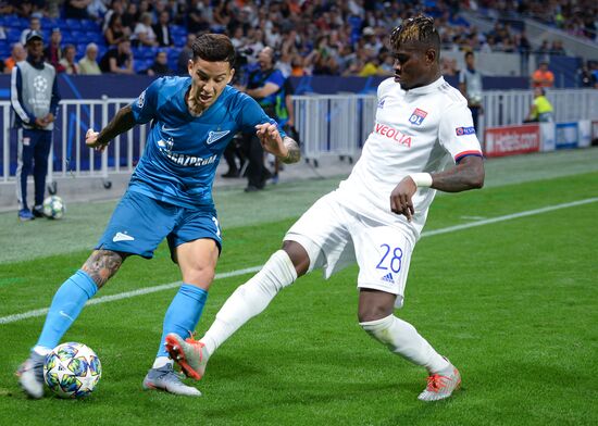 France Soccer Champions League Lyon - Zenit