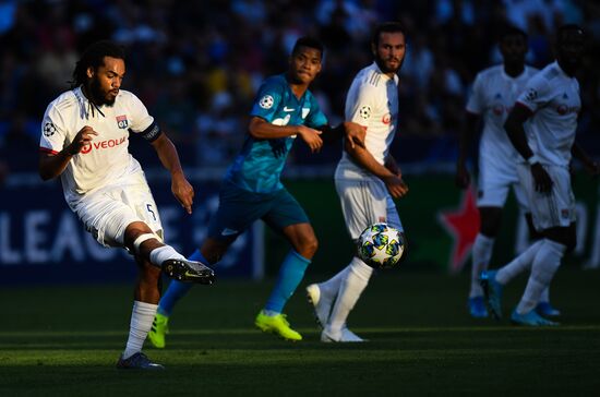 France Soccer Champions League Lyon - Zenit