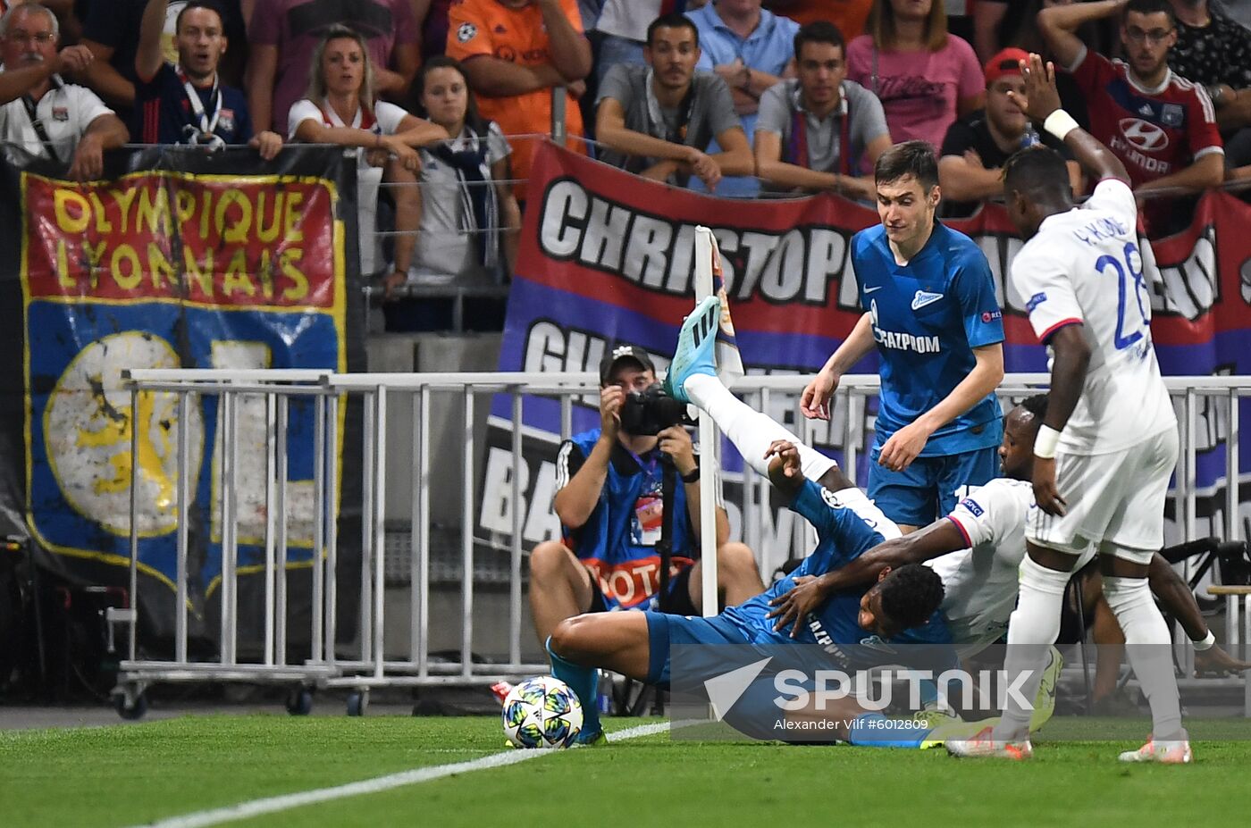 France Soccer Champions League Lyon - Zenit