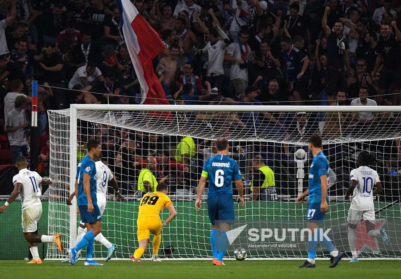France Soccer Champions League Lyon - Zenit