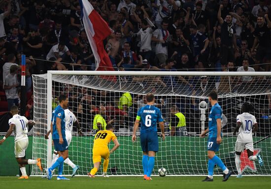 France Soccer Champions League Lyon - Zenit