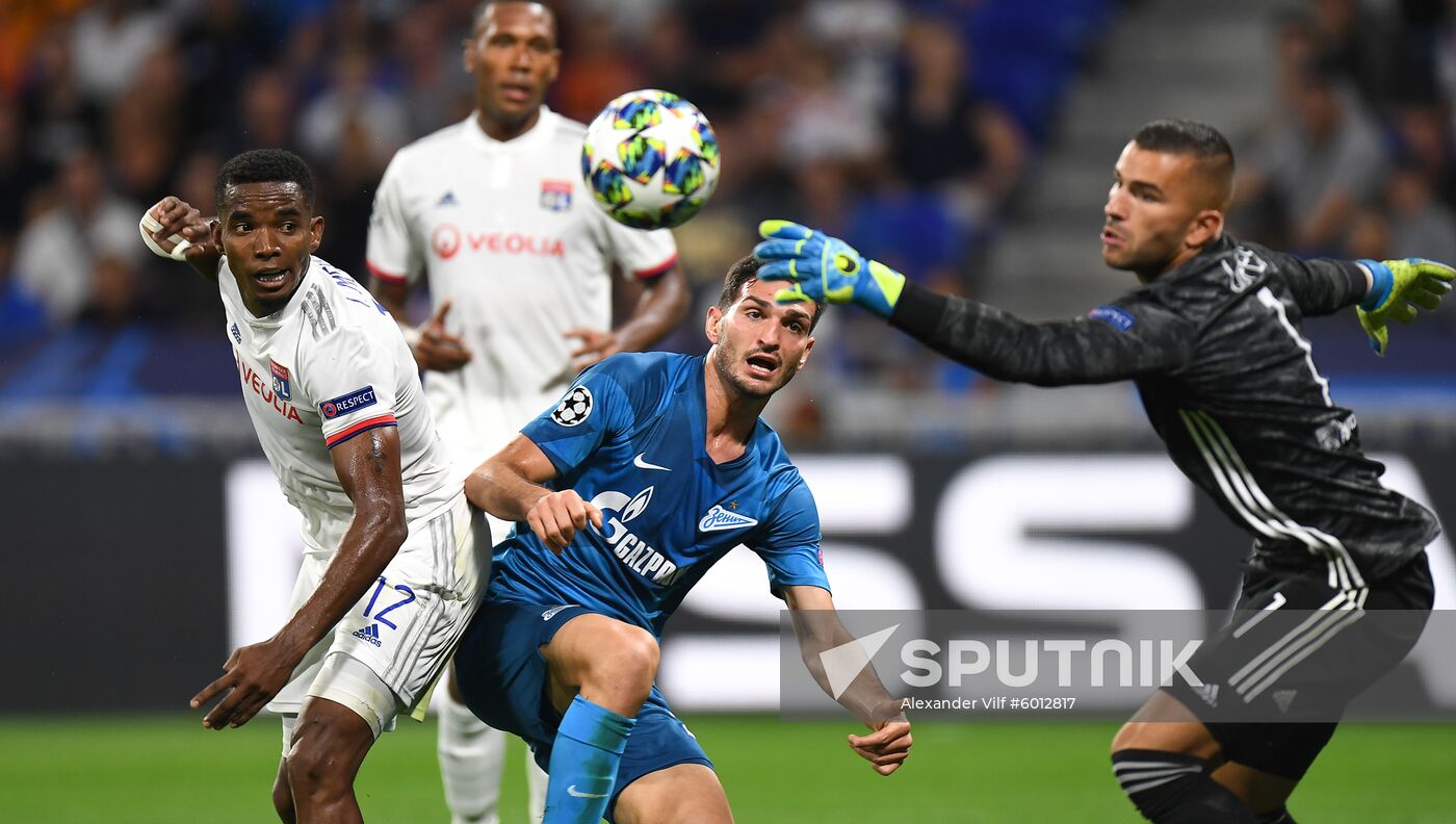 France Soccer Champions League Lyon - Zenit