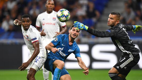 France Soccer Champions League Lyon - Zenit