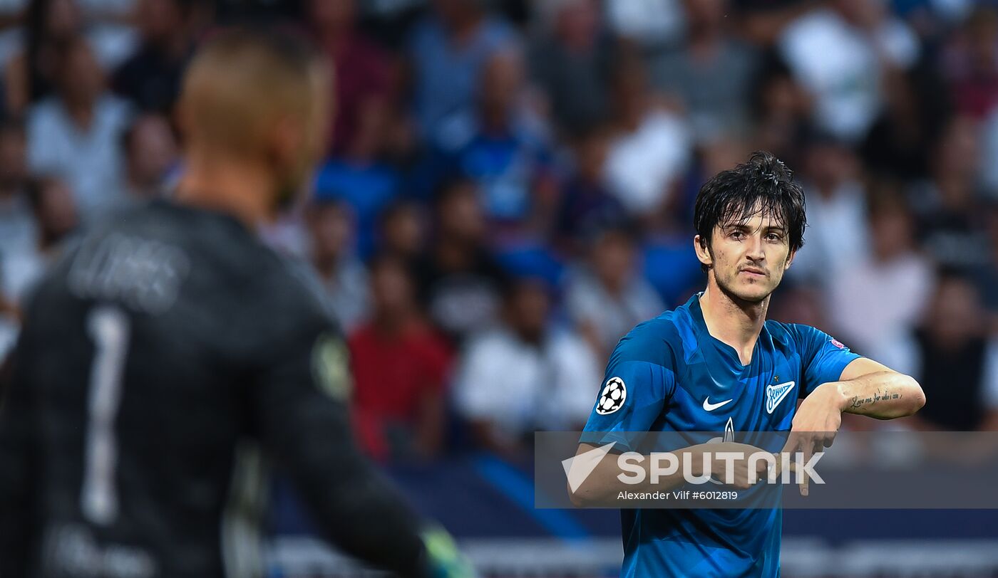 France Soccer Champions League Lyon - Zenit