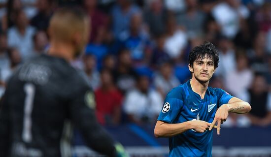 France Soccer Champions League Lyon - Zenit